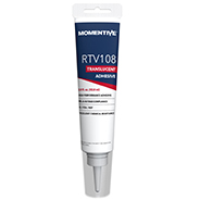 RTV108 Momentive Silicone Sealant ready-to-use squeeze tube paste-consistency translucent